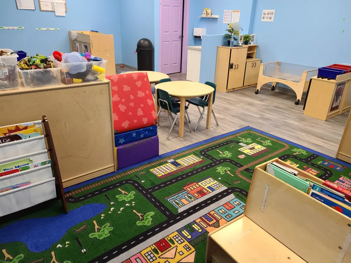Village Scholars Preschool daycare classroom in Calgary's East Village
