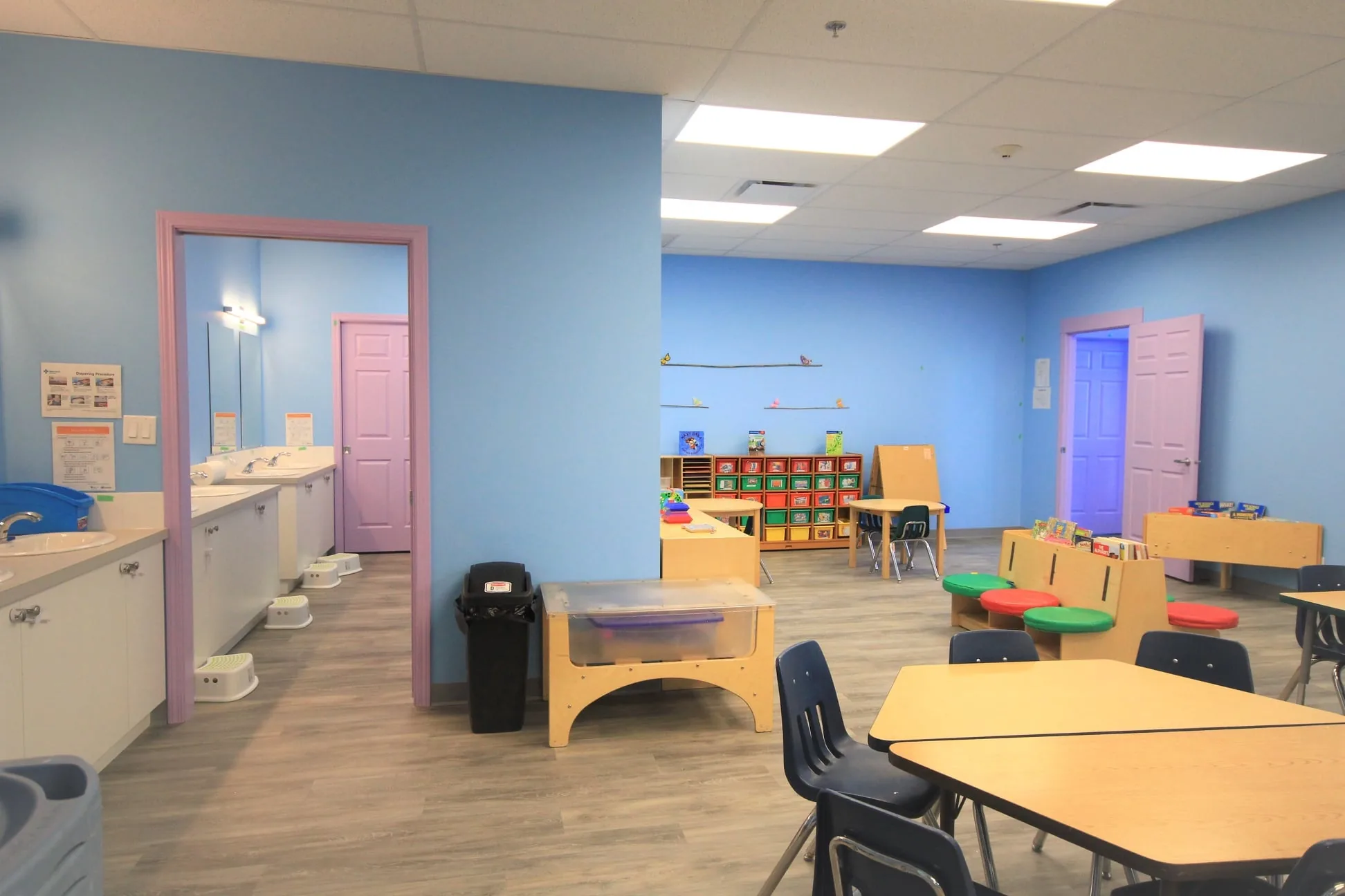 Village Scholars Preschool classroom near downtown Calgary