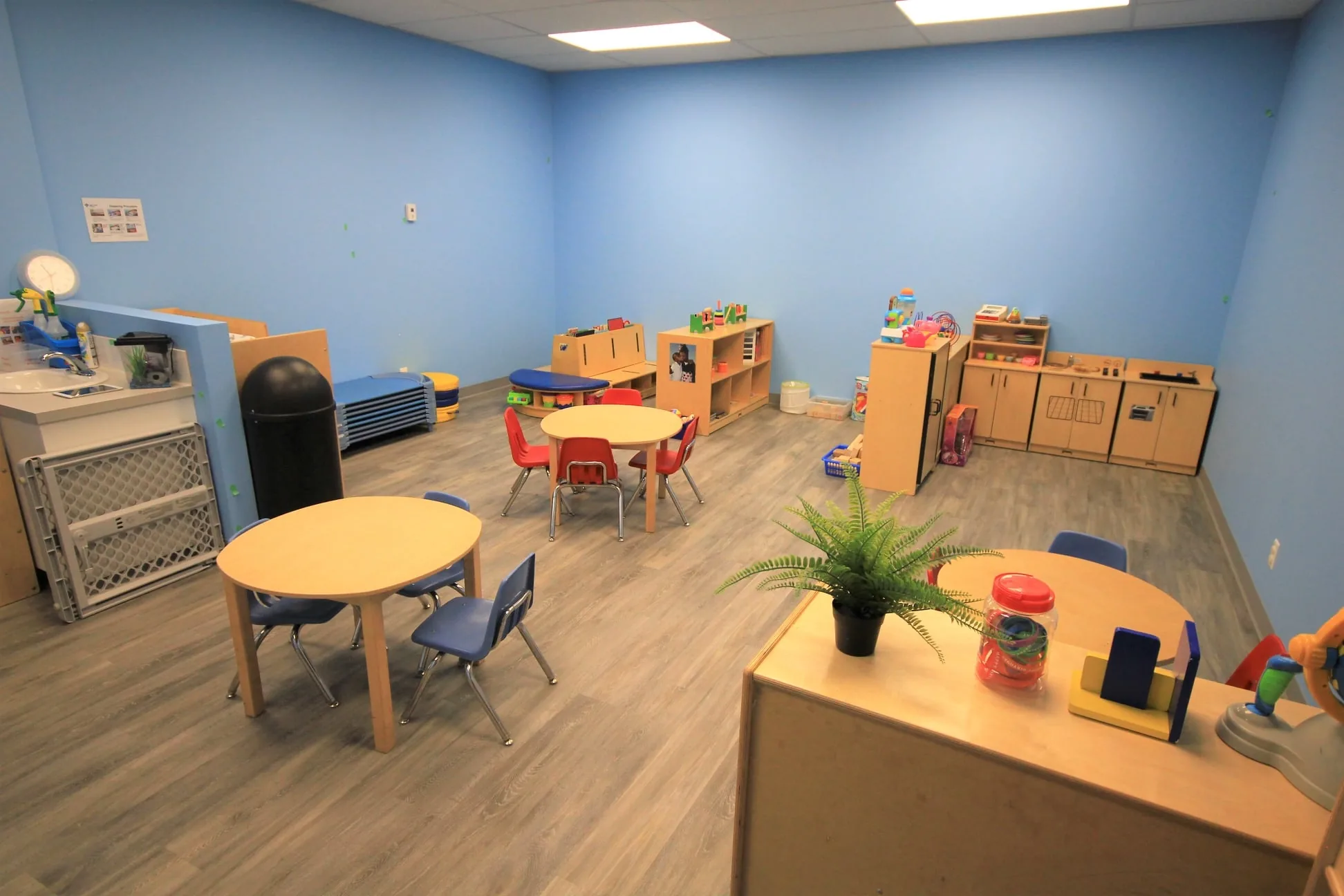 Full-day childcare space at Village Scholars Preschool